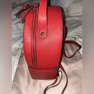 Calpak Kaya round backpack Beautiful Red in New Conditions! Dustbag included KAYA-MINI-BACKPACK-FRONT-  main image 3